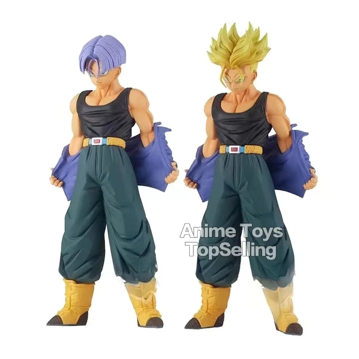 Bandai Dragon Ball Z Trunks Actionfigur aus PVC, Zukunft Trunks Sammelmodell, mehrfarbig, Höhe: 20-21 cm - Bild 5
