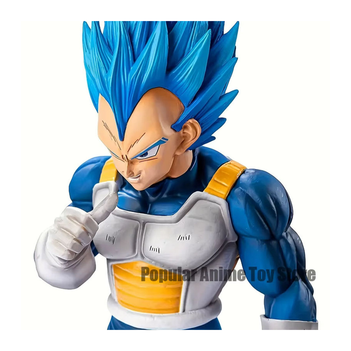Bandai Dragon Ball Z Vegeta Figur Super Saiyajin Blau aus Kunststoff, Höhe: 28 cm - Bild 4