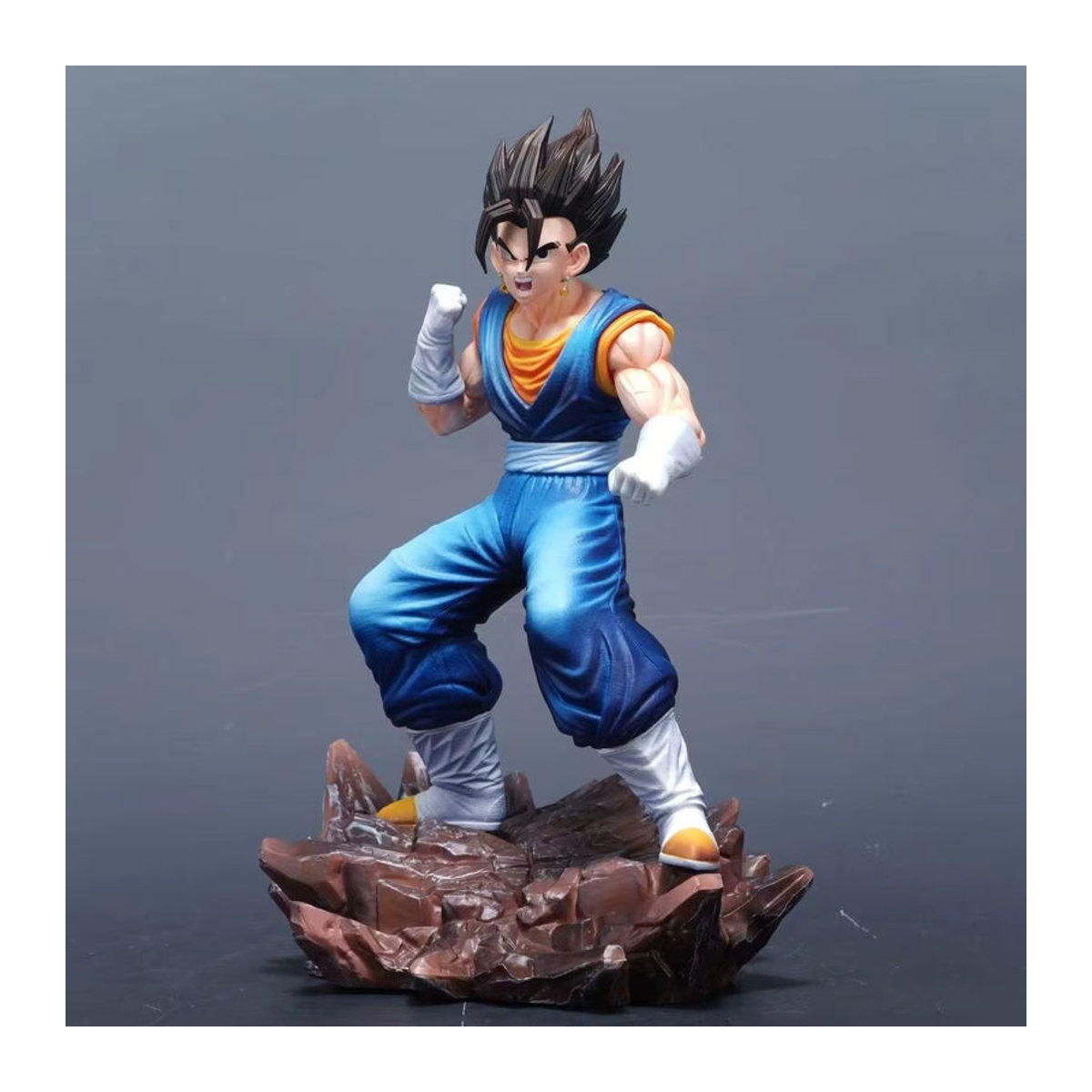 Bandai Dragon Ball Z Vegetto Super Saiyajin Actionfigur als Sammelmodell in Weiß und Mehrfarbig, Höhe: 27 cm - Bild 2
