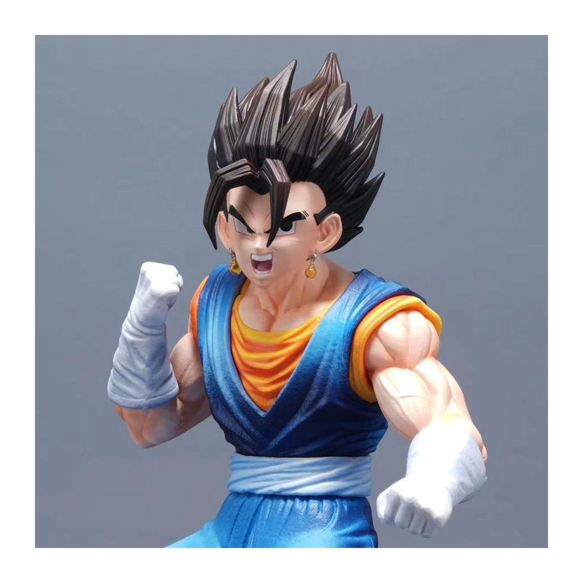 Bandai Dragon Ball Z Vegetto Super Saiyajin Actionfigur als Sammelmodell in Weiß und Mehrfarbig, Höhe: 27 cm - Bild 3