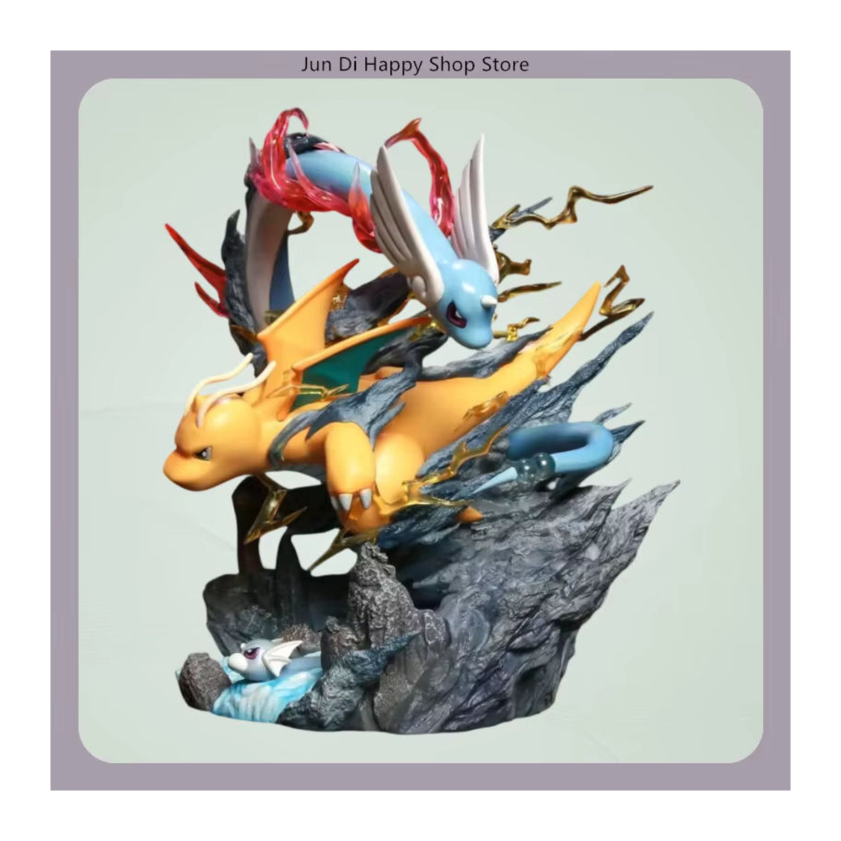 Bandai Dragonite Evolution Set Figur aus Kunstharz, mehrfarbig, Höhe: 30 cm - Bild 3