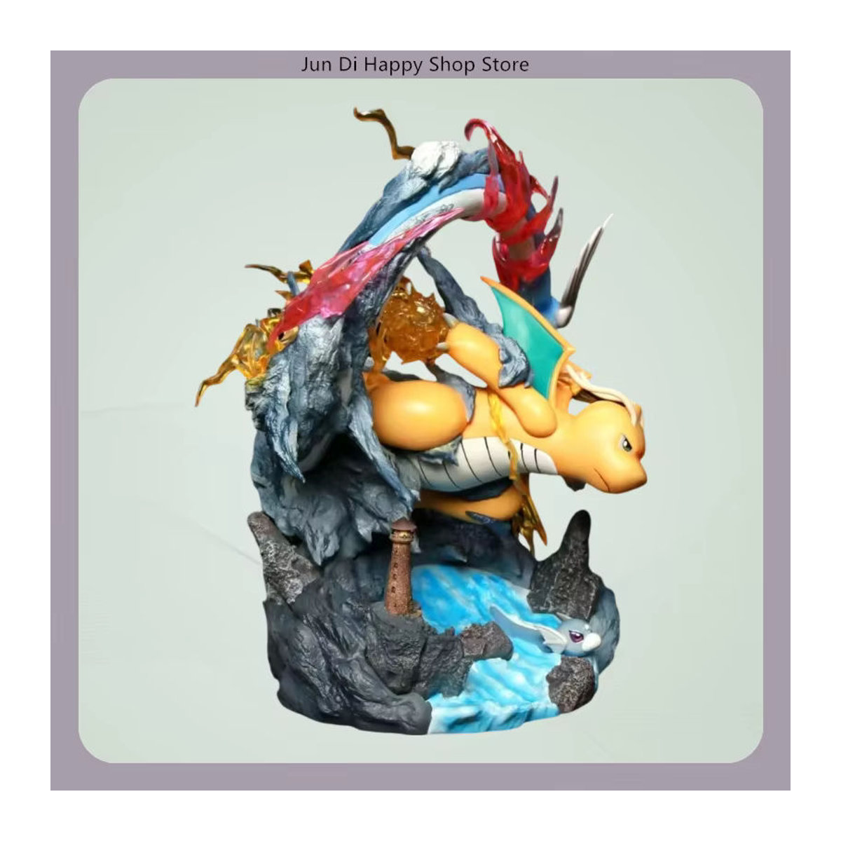 Bandai Dragonite Evolution Set Figur aus Kunstharz, mehrfarbig, Höhe: 30 cm - Bild 4