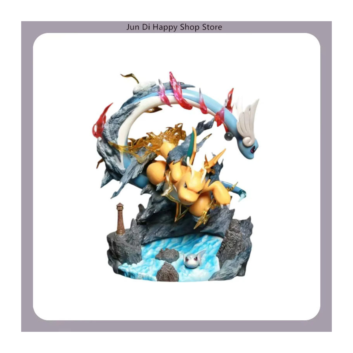 Bandai Dragonite Evolution Set Figur aus Kunstharz, mehrfarbig, Höhe: 30 cm - Bild 6