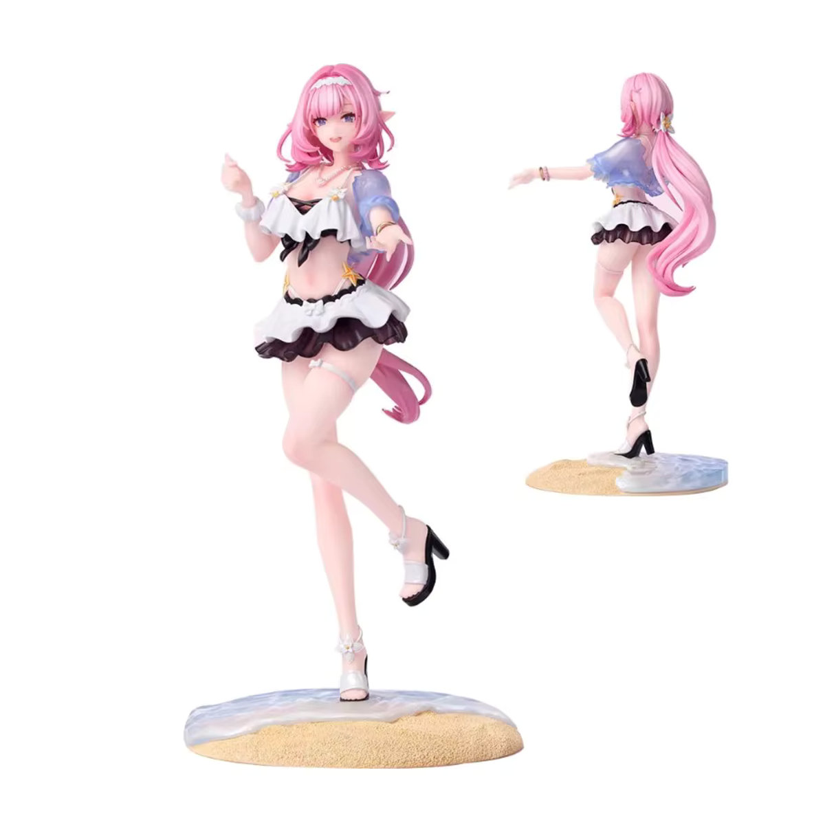 Bandai Elysia PVC-Figur Honkai Impact 3rd Beach Badeanzug Ver. Anime Desktop Modell Ornament, mehrfarbig, Höhe: 23 cm - Bild 5
