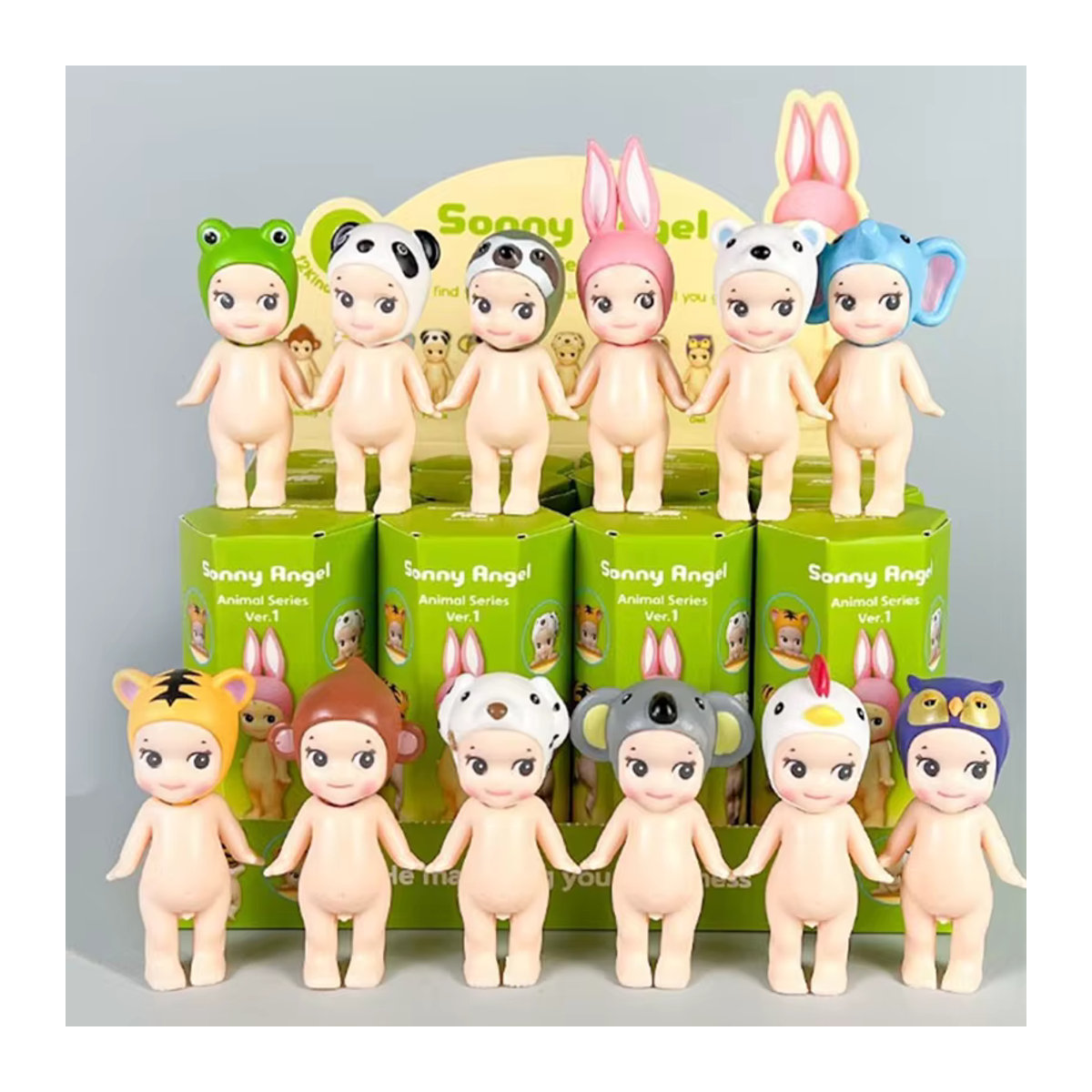 Bandai Engel-Hipper Blind Box Anime Tier-Stehfiguren aus Kunststoff in Mehrfarbig - Bild 2