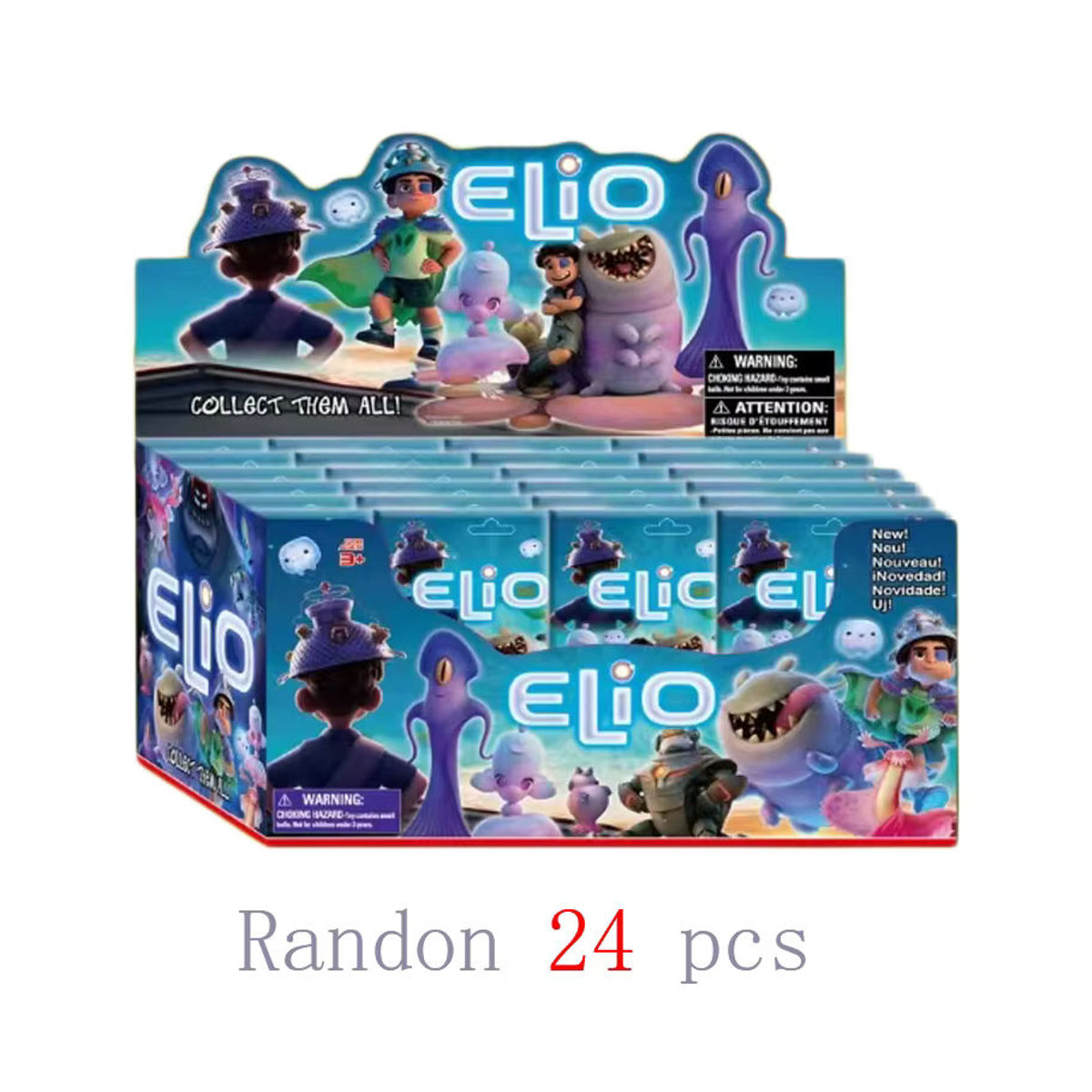 Bandai Erdekommissar Anime-Figur aus PVC, bunte Cartoon-Modellpuppe zur Dekoration und Sammlung - Bild 2
