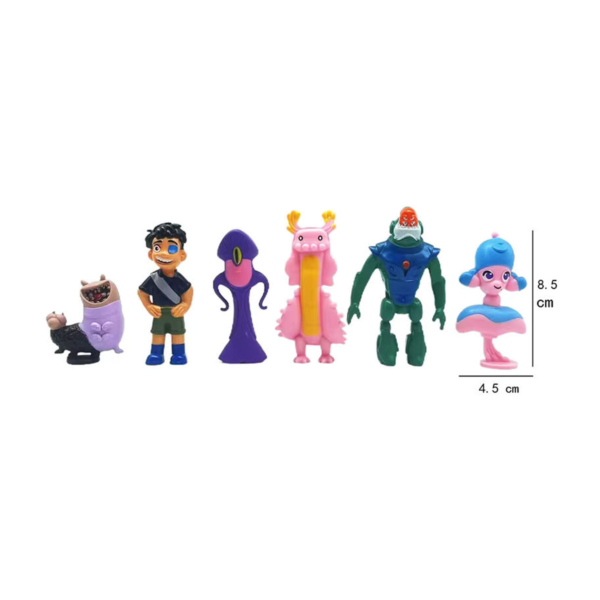 Bandai Erdekommissar Anime-Figur aus PVC, bunte Cartoon-Modellpuppe zur Dekoration und Sammlung - Bild 4