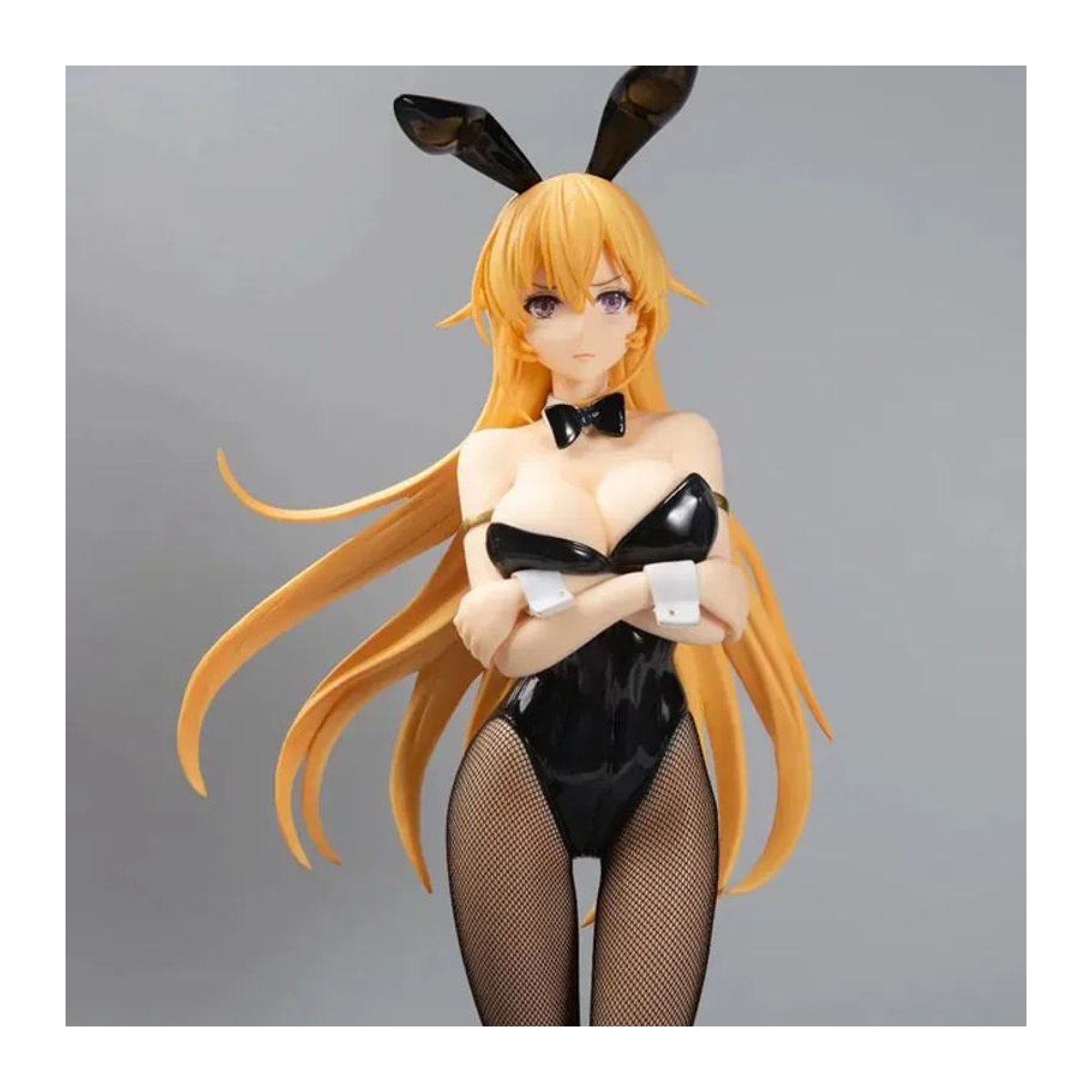 Bandai Erina Nakiri Bunny Girl Anime Figur aus Food Wars! Shokugeki No Soma, Schwarz, Höhe: 46 cm - Bild 1