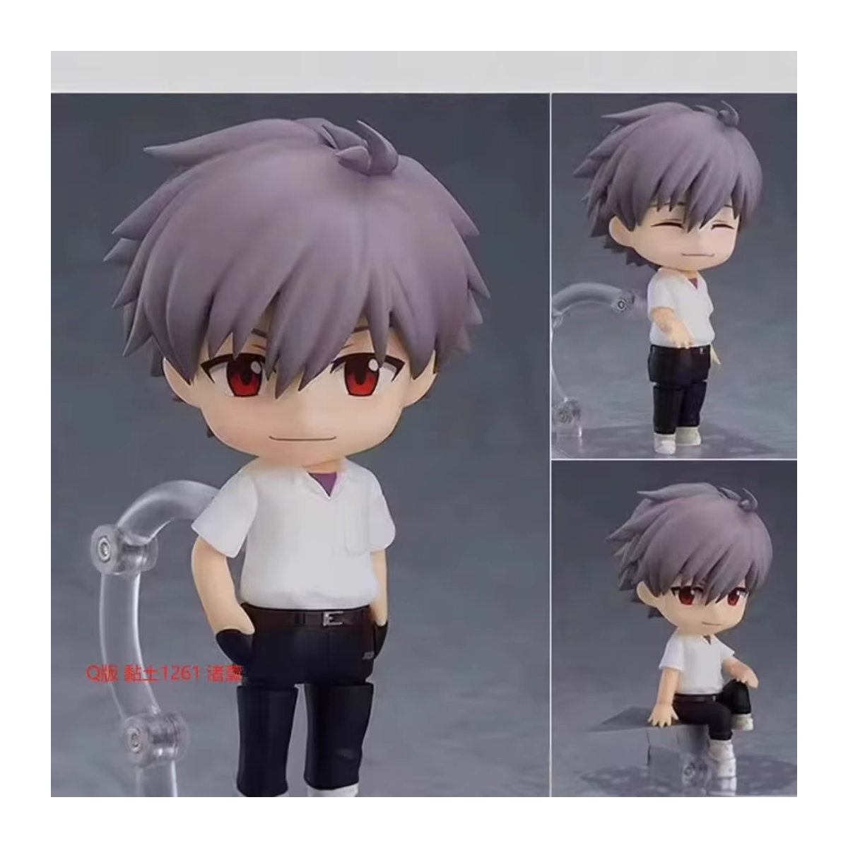 Bandai EVA Filmversion Artikulierte Anime Sammler-Actionfiguren Asuka Langley Rei Ayanami Shinji Ikari Kaworu Nagisa mehrfarbig - Bild 3