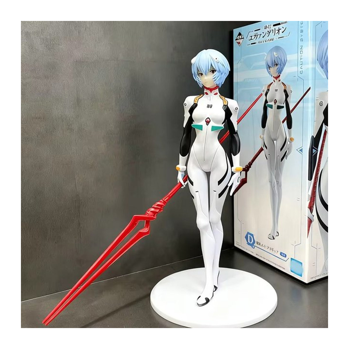 Bandai Evangelion Rei Figur in Weiß, Höhe: 23 cm - Bild 1