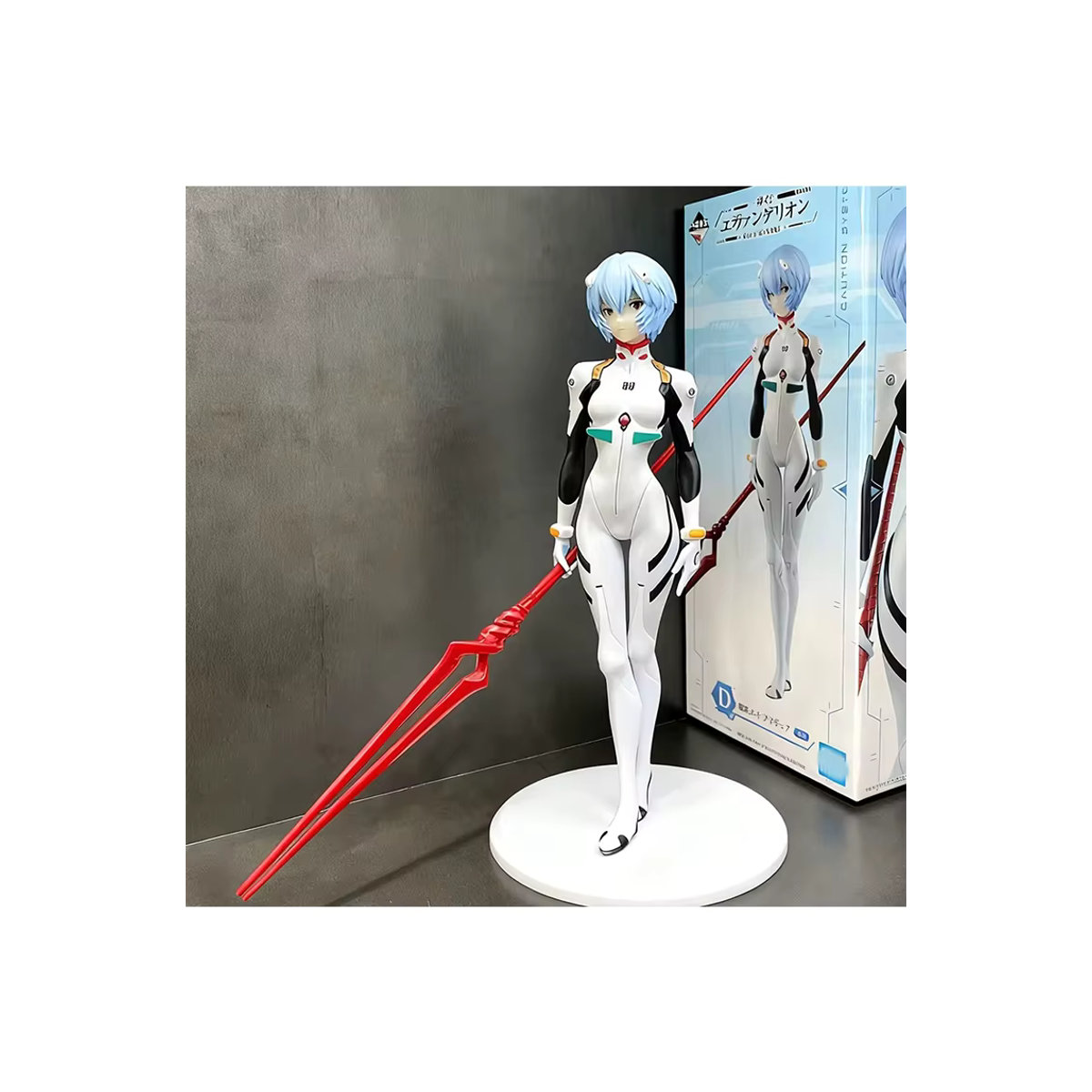 Bandai Evangelion Rei Figur in Weiß, Höhe: 23 cm - Bild 4