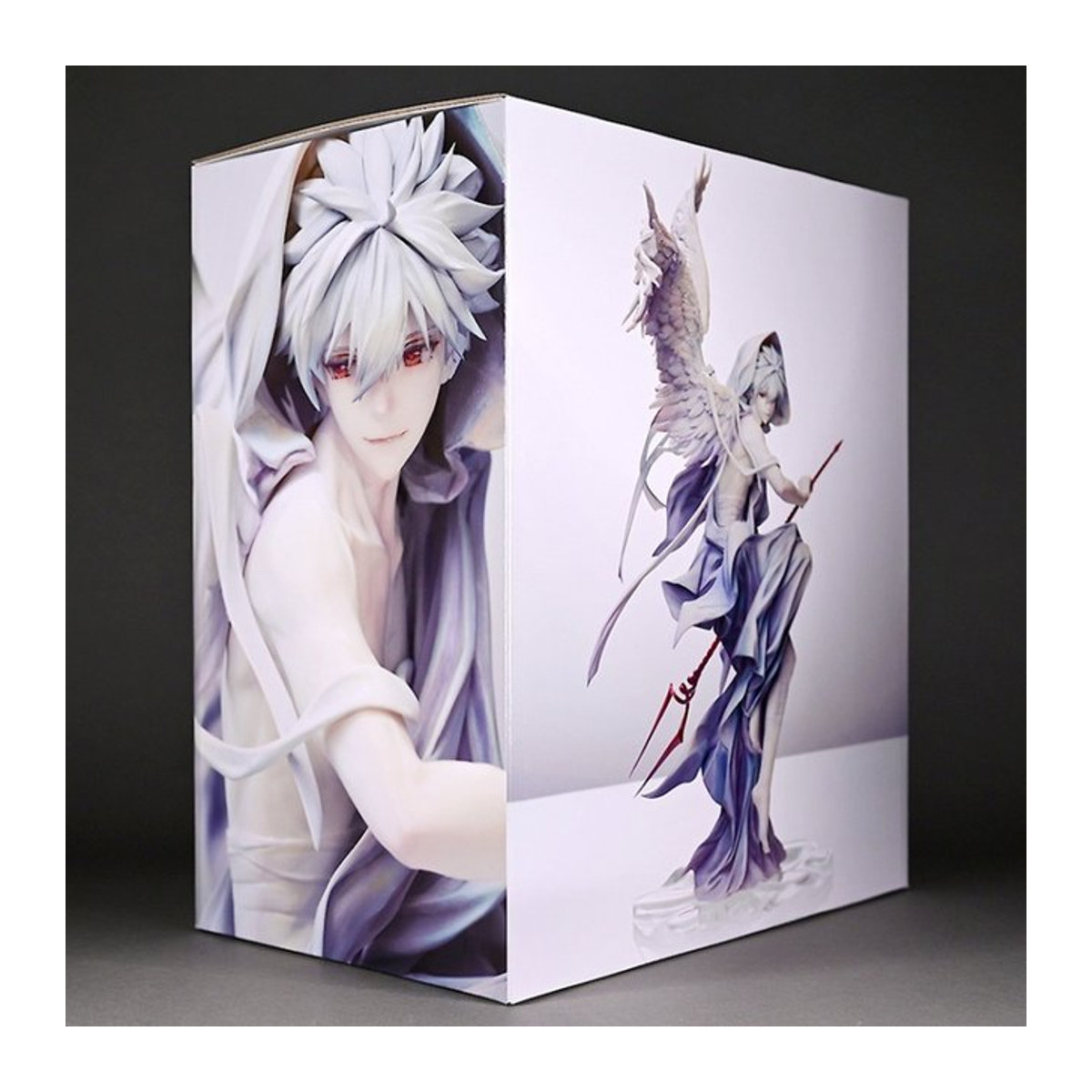 Bandai Evangelion Shin Gekijouban Nagisa Kaworu Anime Action Figure aus Kunststoff, weiß, Höhe: 28 cm - Bild 1