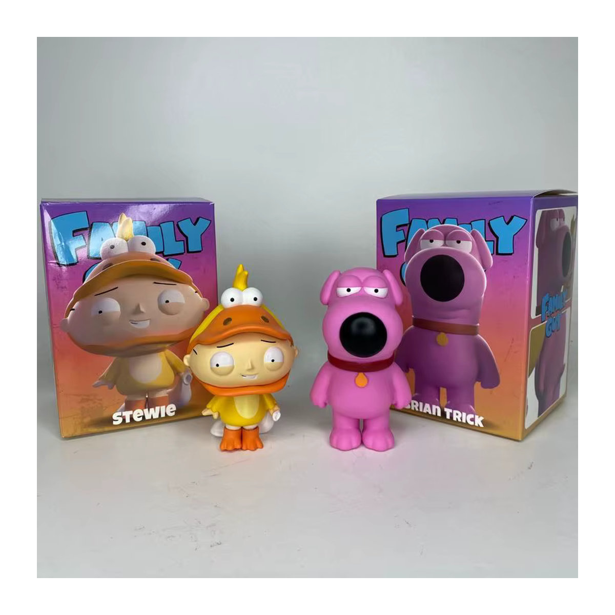 Bandai Family Guy Actionfiguren Brian und Stewie aus PVC, mehrfarbig, Höhe: 10 cm - Bild 6