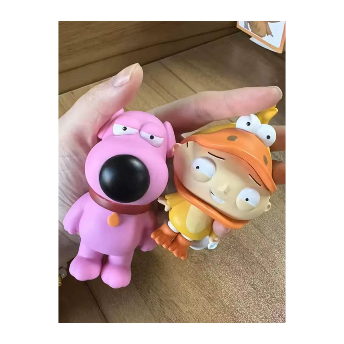 Bandai Family Guy Actionfiguren Brian und Stewie aus PVC, mehrfarbig, Höhe: 10 cm - Bild 7