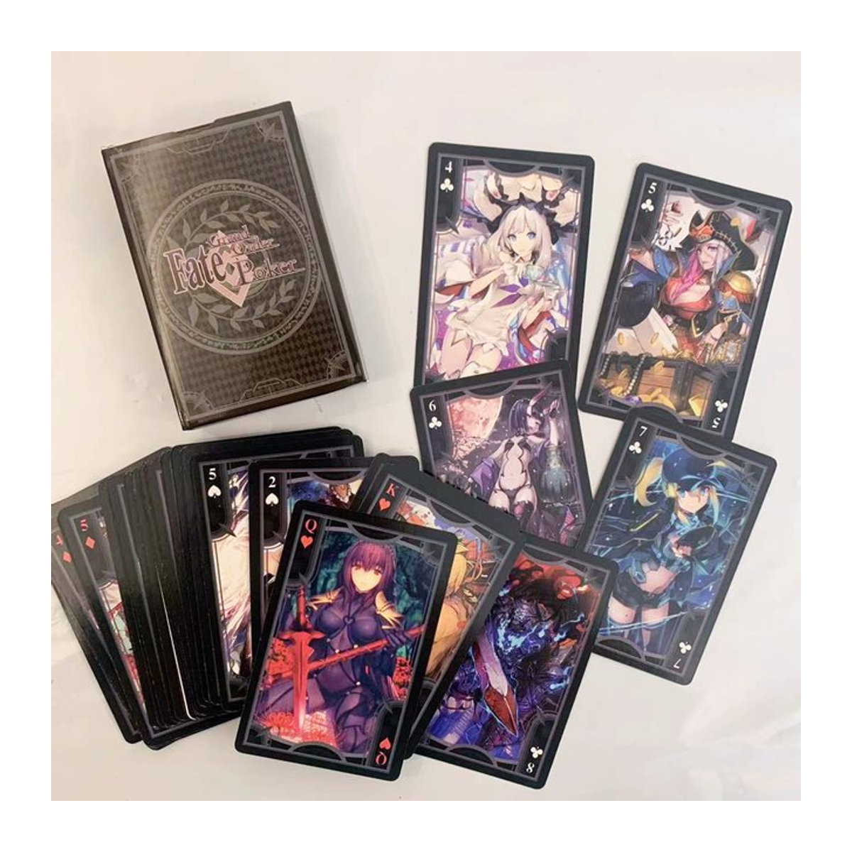 Bandai Fate Grand Order Anime Motiv Poker Karten Set mehrfarbig - Bild 1