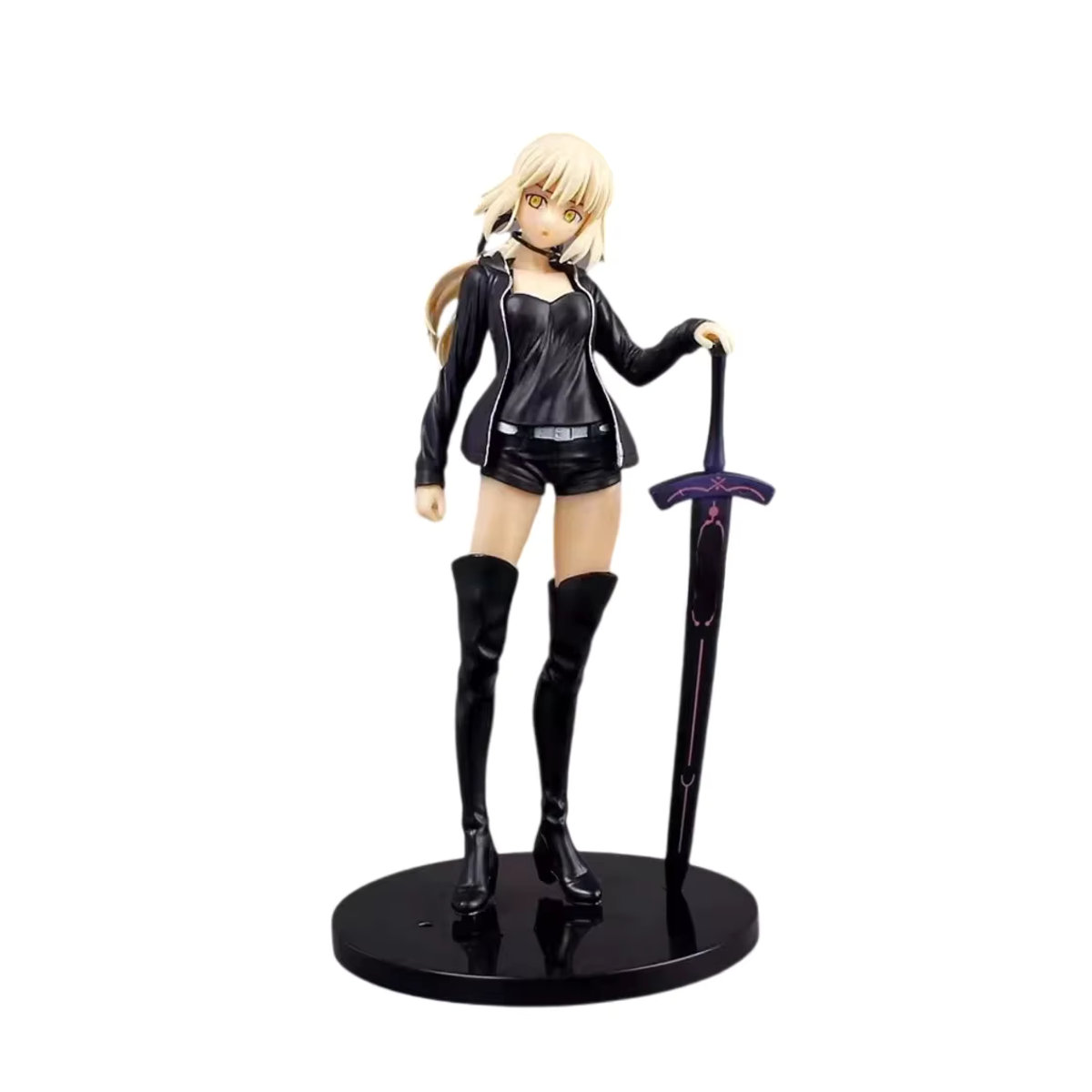 Bandai Fate/Grand Order Saber Anime Action Figure in Schwarz, Höhe: 23 cm - Bild 3