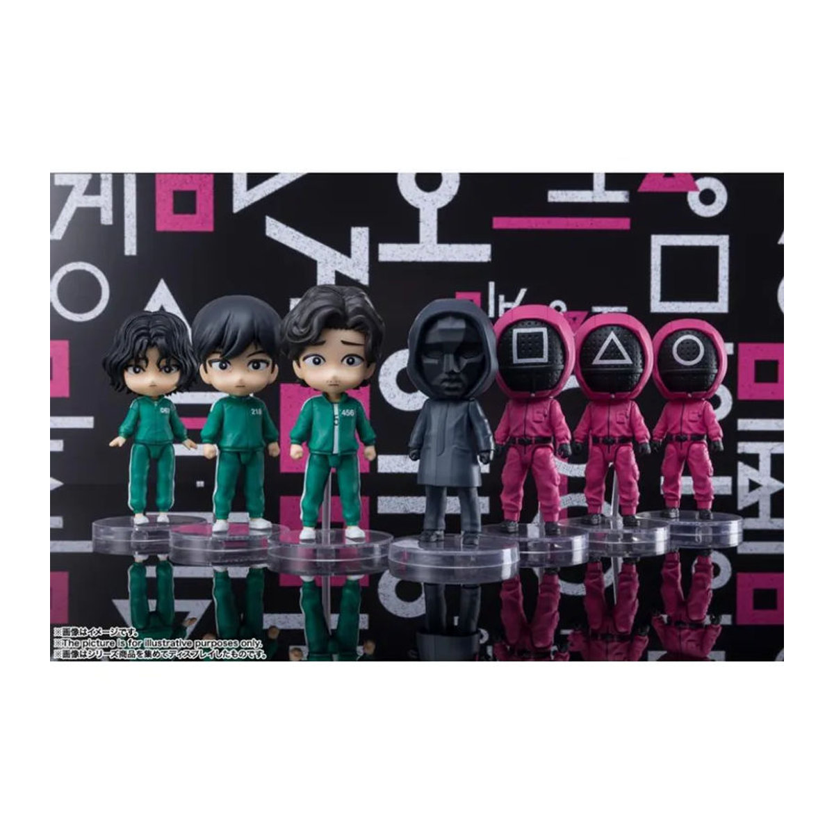 Bandai Figuarts Mini Cho Sang Woo Squid Game Sammelfigur in Grün - Bild 2