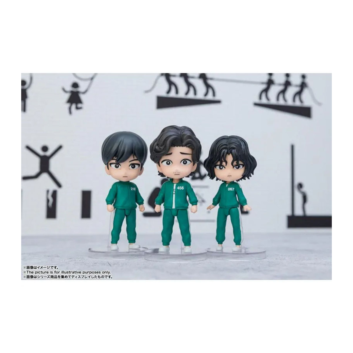 Bandai Figuarts Mini Cho Sang Woo Squid Game Sammelfigur in Grün - Bild 3