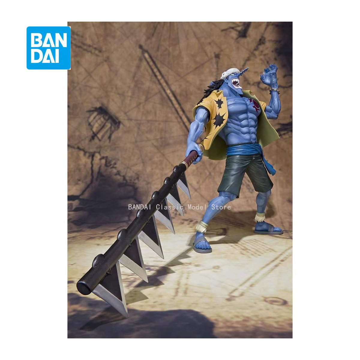 BANDAI Figuarts Zero One Piece Arlong Anime Modellfigur in Blau - Bild 2