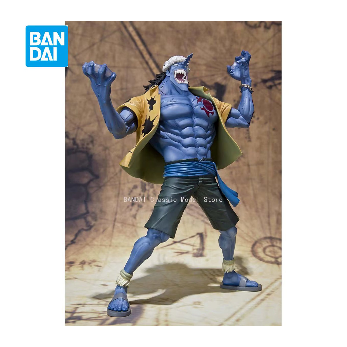 BANDAI Figuarts Zero One Piece Arlong Anime Modellfigur in Blau - Bild 3