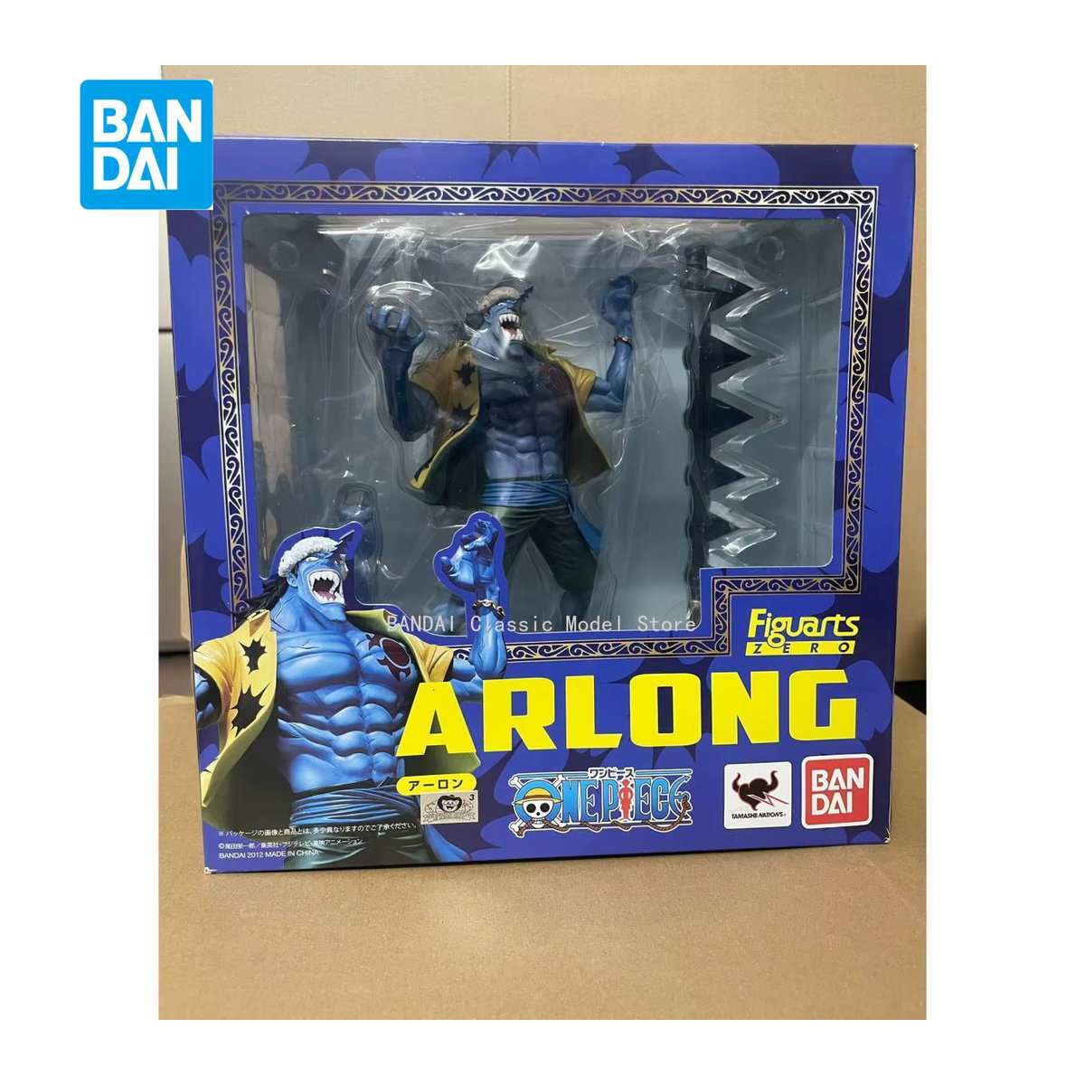 BANDAI Figuarts Zero One Piece Arlong Anime Modellfigur in Blau - Bild 6