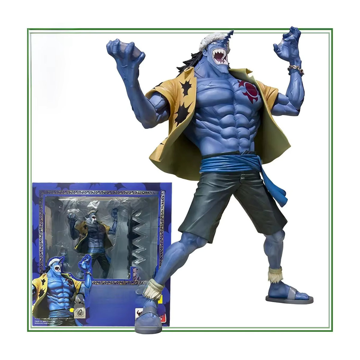 BANDAI Figuarts Zero One Piece Arlong Anime Modellfigur in Blau - Bild 7