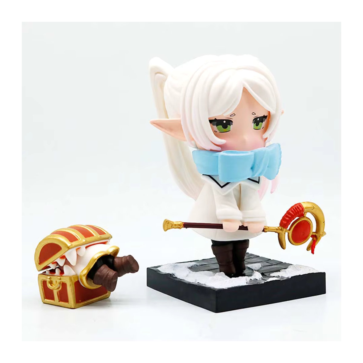 Bandai Frieren Anime Actionfigur aus PVC, mehrfarbiges Sammlerstück als Desktop-Ornament und Dekoration für Kinder - Bild 4