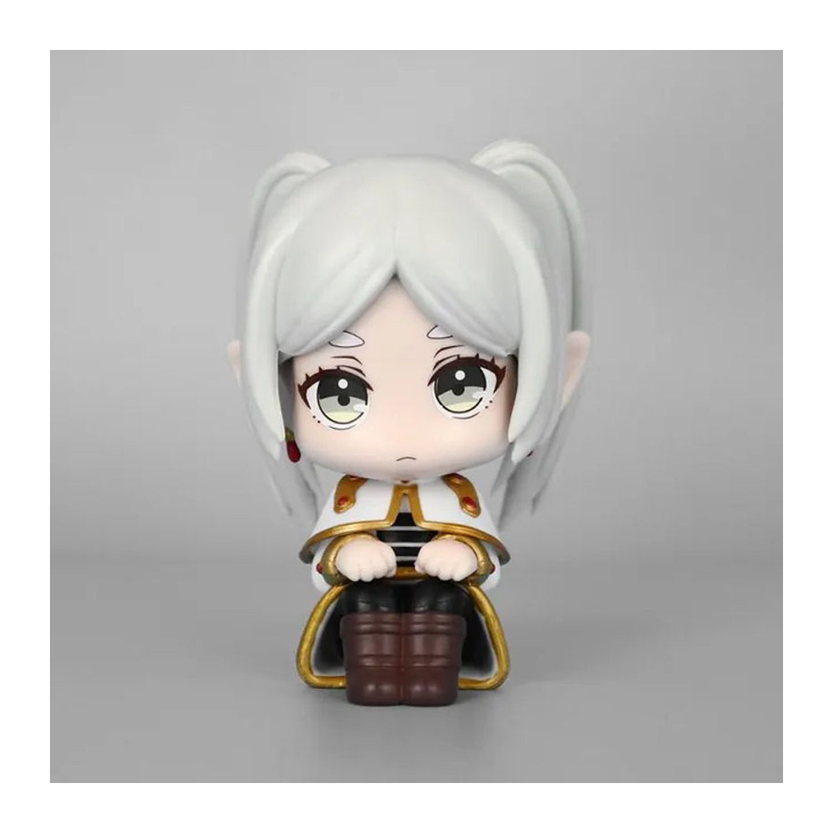 Bandai Frieren At The Funeral Kawaii Cartoon-Figur in Weiß, 10 cm Höhe - Bild 1