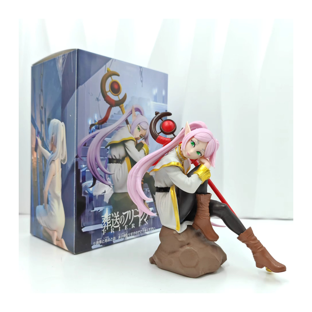Bandai Frieren Beyond Journey's End Actionfigur Frieren mit Zauberstab in Rosa und Mehrfarbig aus Kunststoff - Bild 6