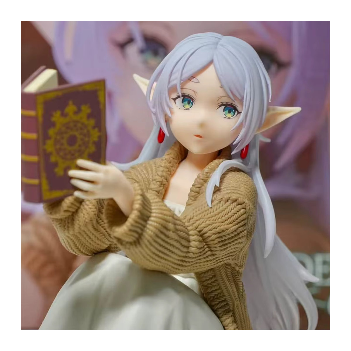 Bandai Frieren Beyond Journey's End Anime-Figur Frieren im Nachtwäsche-Design, mehrfarbig, Höhe: 12 cm - Bild 3