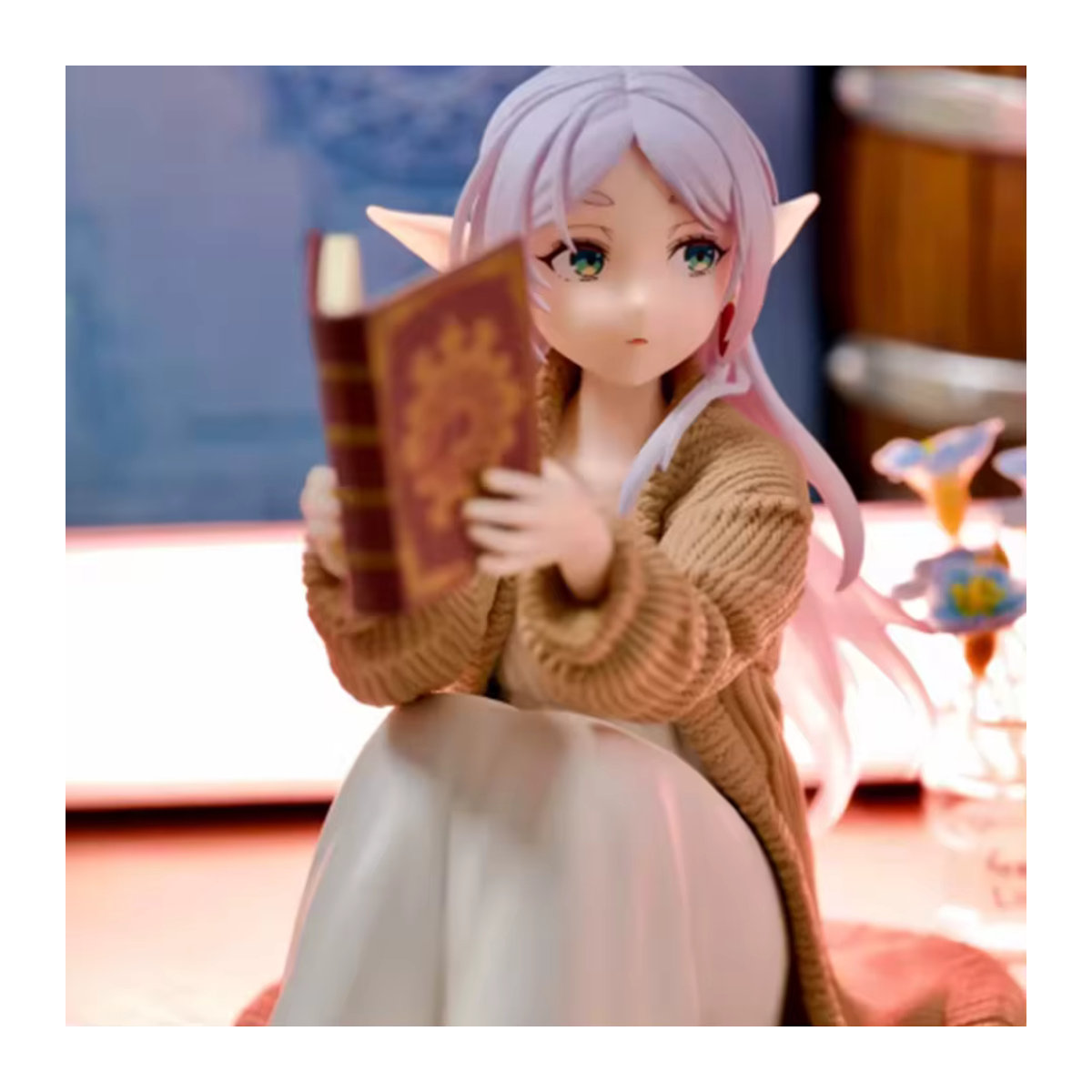 Bandai Frieren Beyond Journey's End Anime-Figur Frieren im Nachtwäsche-Design, mehrfarbig, Höhe: 12 cm - Bild 4