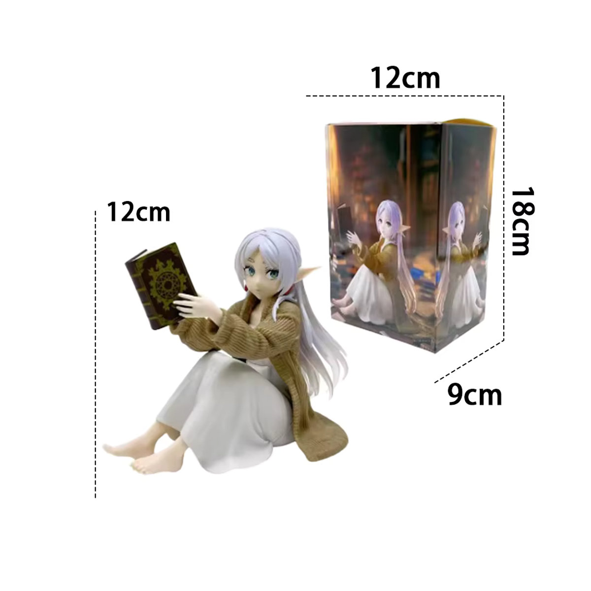 Bandai Frieren Beyond Journey's End Anime-Figur Frieren im Nachtwäsche-Design, mehrfarbig, Höhe: 12 cm - Bild 6