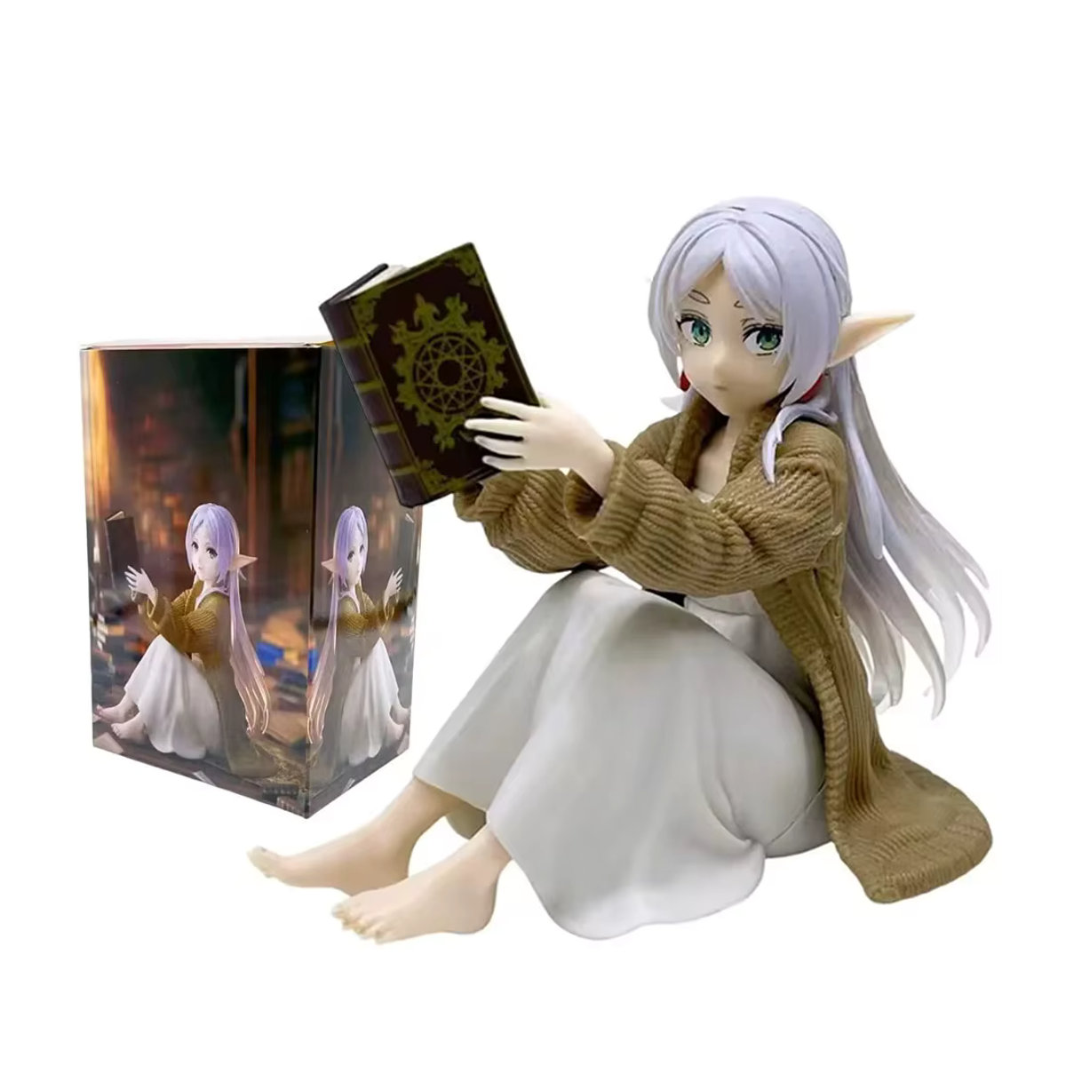 Bandai Frieren Beyond Journey's End Anime Figur Frieren in Weiß als stehende Actionfigur aus Kunststoff - Bild 6