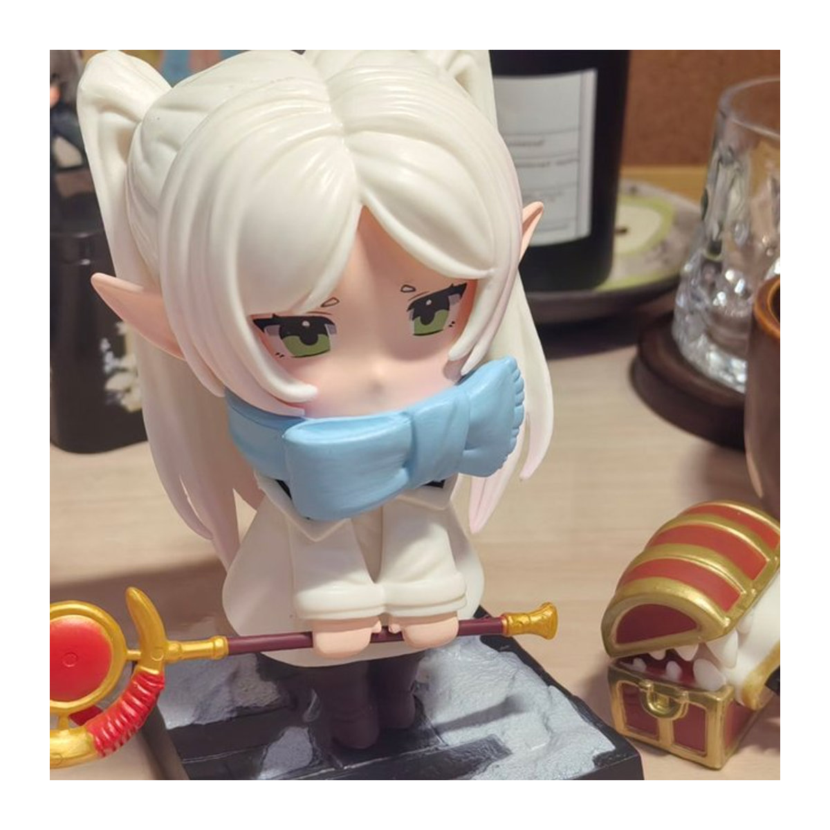 Bandai Frieren Beyond Journey's End Noodle Stopper Anime-Figur Frieren in mehrfarbiger Ausführung - Bild 1
