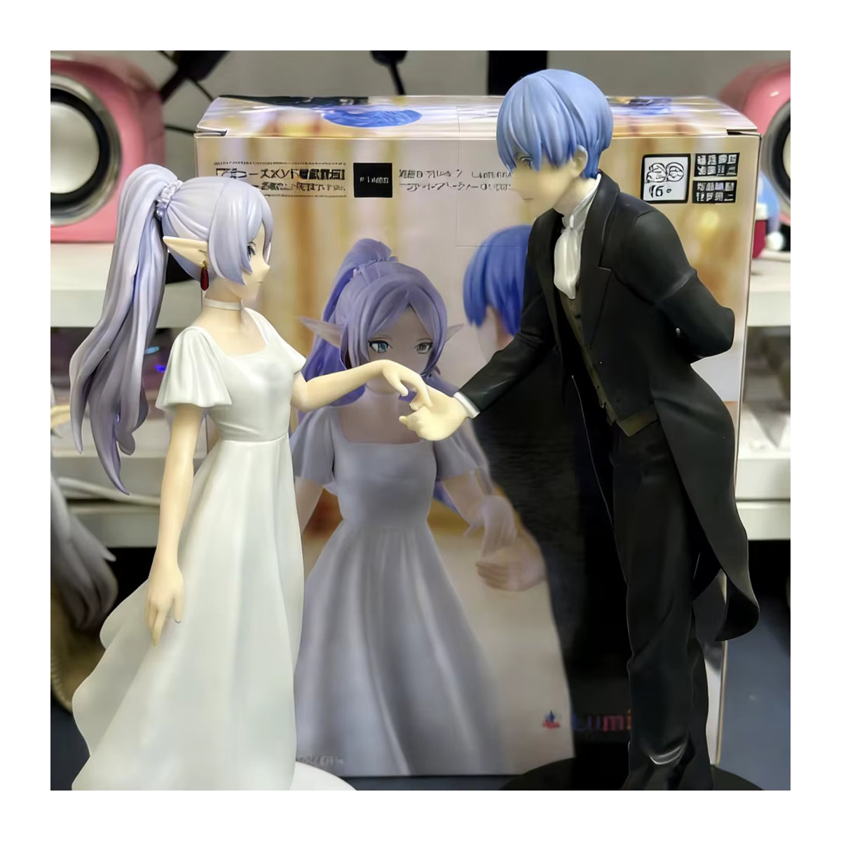 Bandai Frieren & Himmel Tanzversion Anime-Figur Sousou no Frieren Sammlermodell in Mehrfarbig - Bild 2