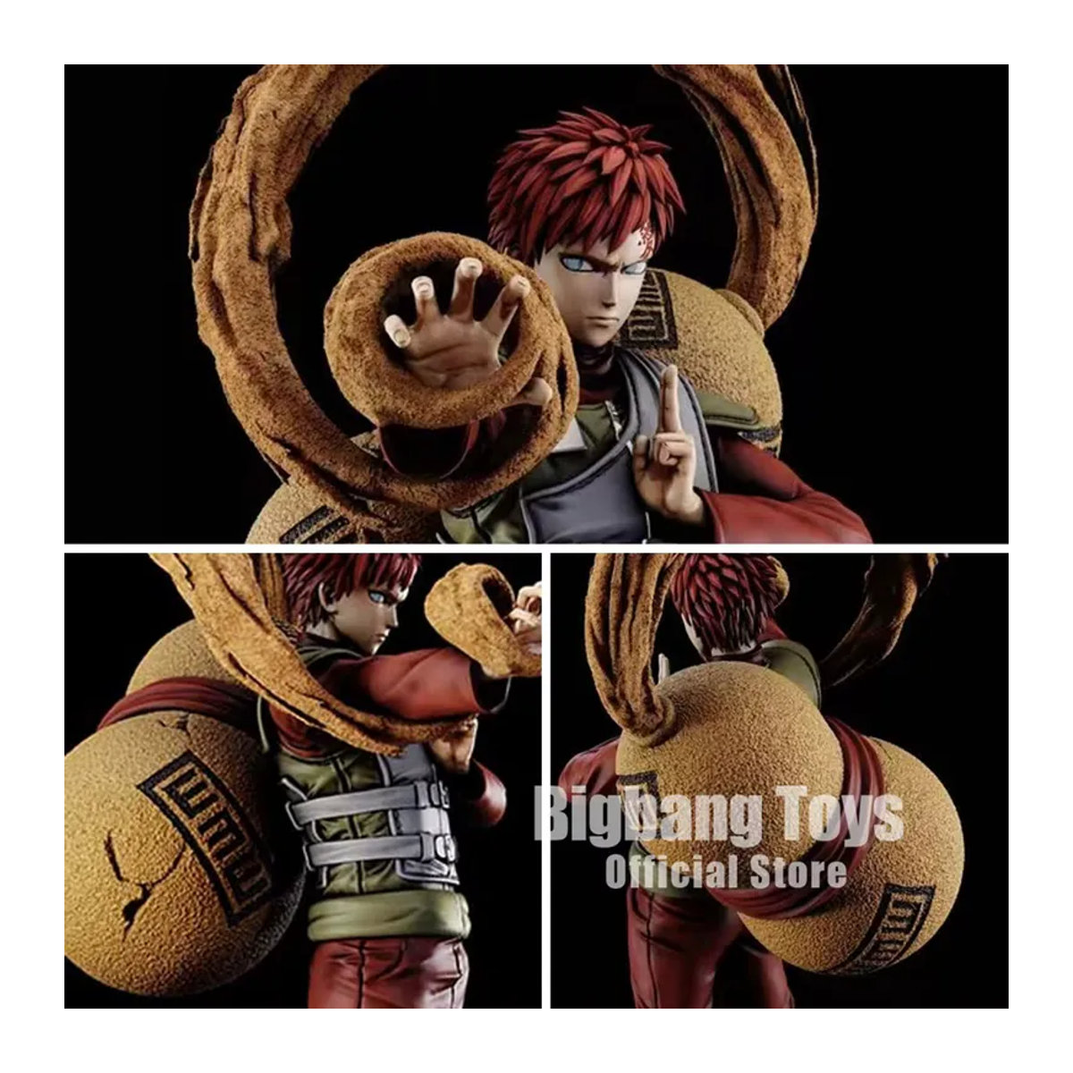 Bandai Gaara Anime Figur aus PVC als Sammlerstück in Mehrfarbig - Bild 2