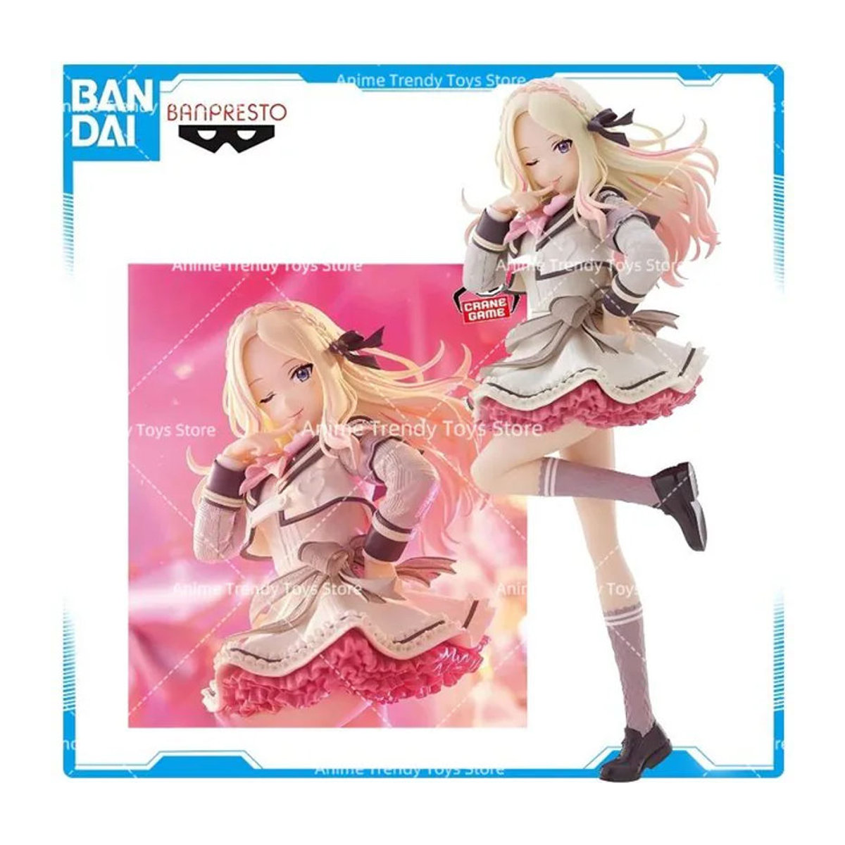 Bandai Gakuen IDOLM@STER ESPRESTO Sweet Moment Sena Juo Anime Actionfigur in Mehrfarbig - Bild 1