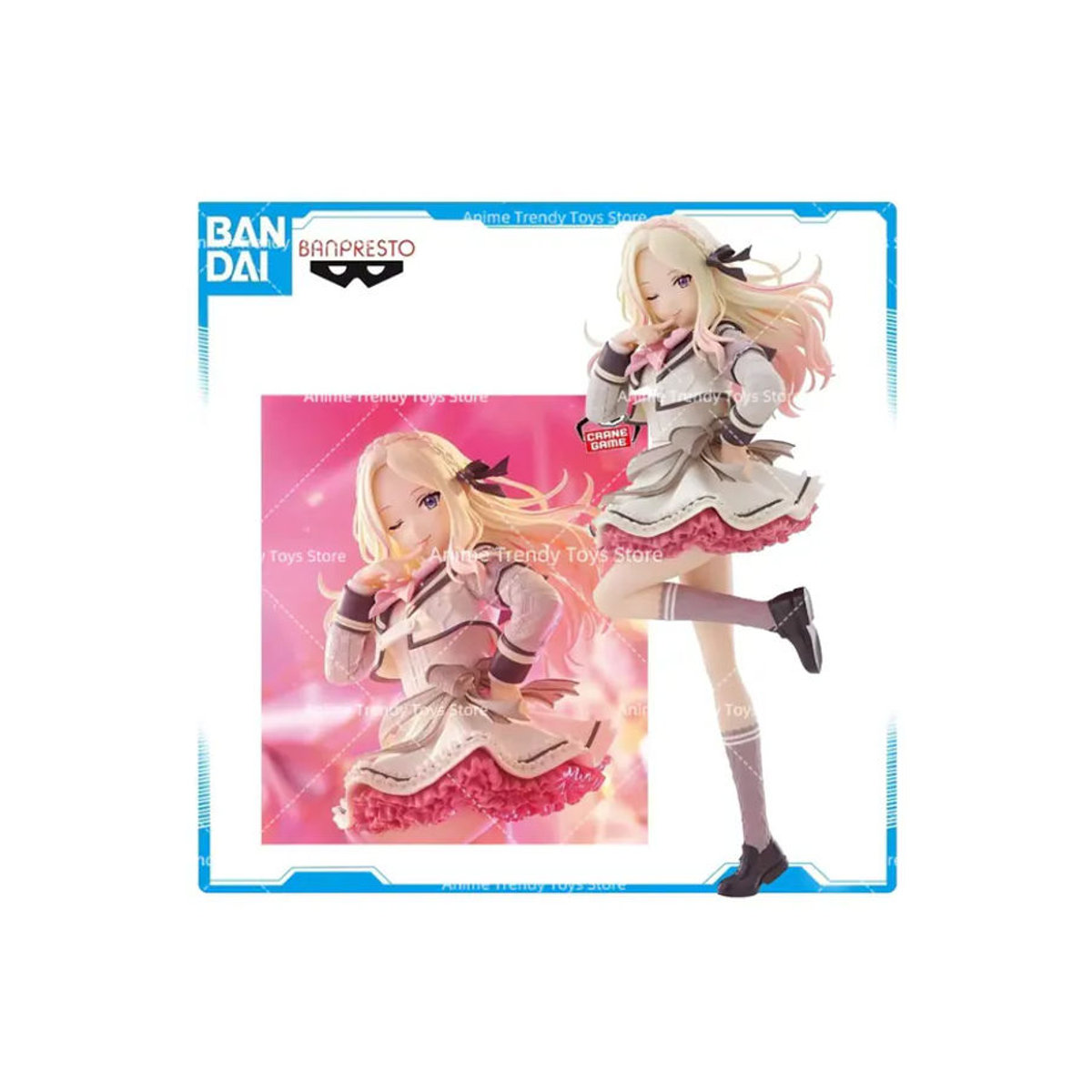 Bandai Gakuen IDOLM@STER ESPRESTO Sweet Moment Sena Juo Anime Actionfigur in Mehrfarbig - Bild 7