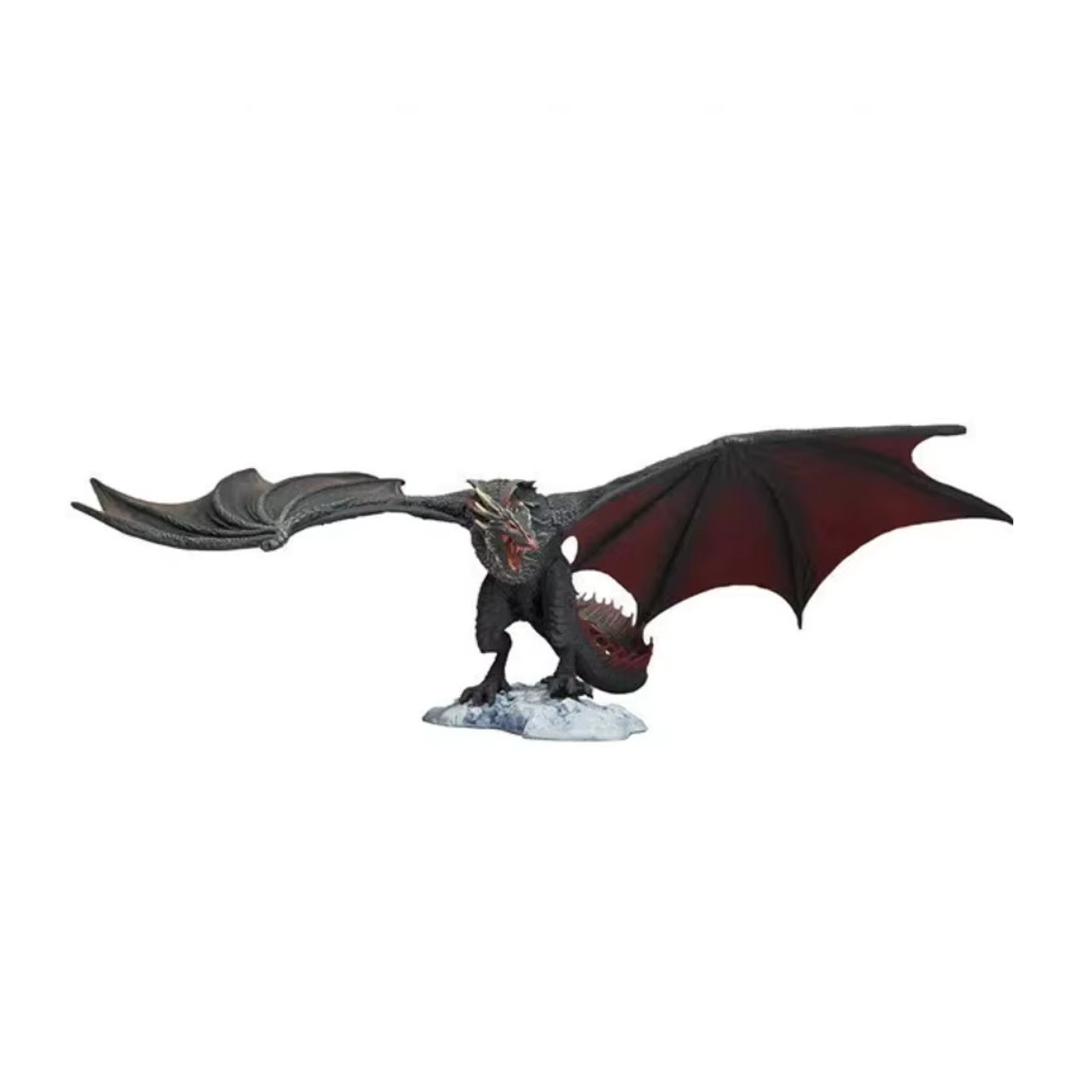 Bandai Game of Thrones A Song of Ice and Fire Ice Dragon Black Dragon Actionfigur, Schwarz, Höhe: 19 cm - Bild 4