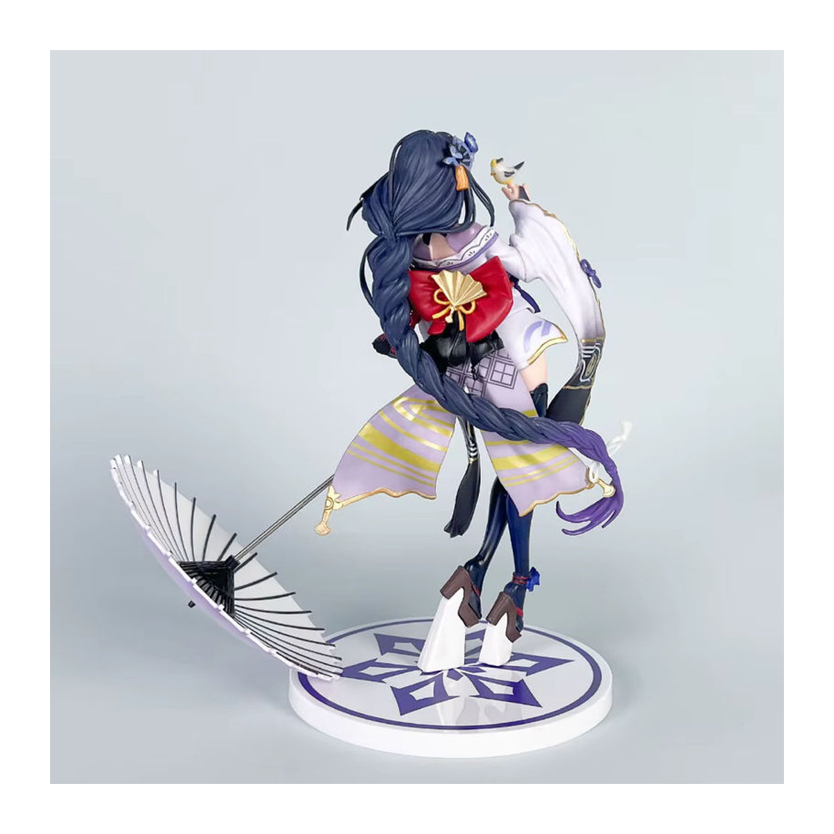 Bandai Genshin Impact Beelzebul Anime Figur aus Kunststoff, mehrfarbiges PVC Modell für Sammler und Dekoration - Bild 2