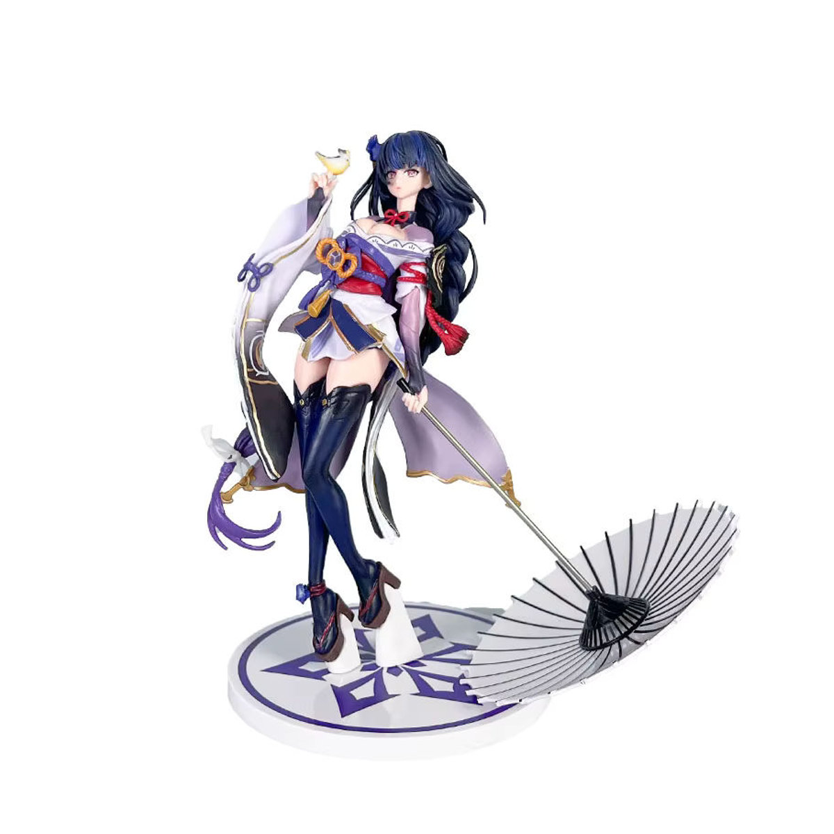 Bandai Genshin Impact Beelzebul Anime Figur aus Kunststoff, mehrfarbiges PVC Modell für Sammler und Dekoration - Bild 4