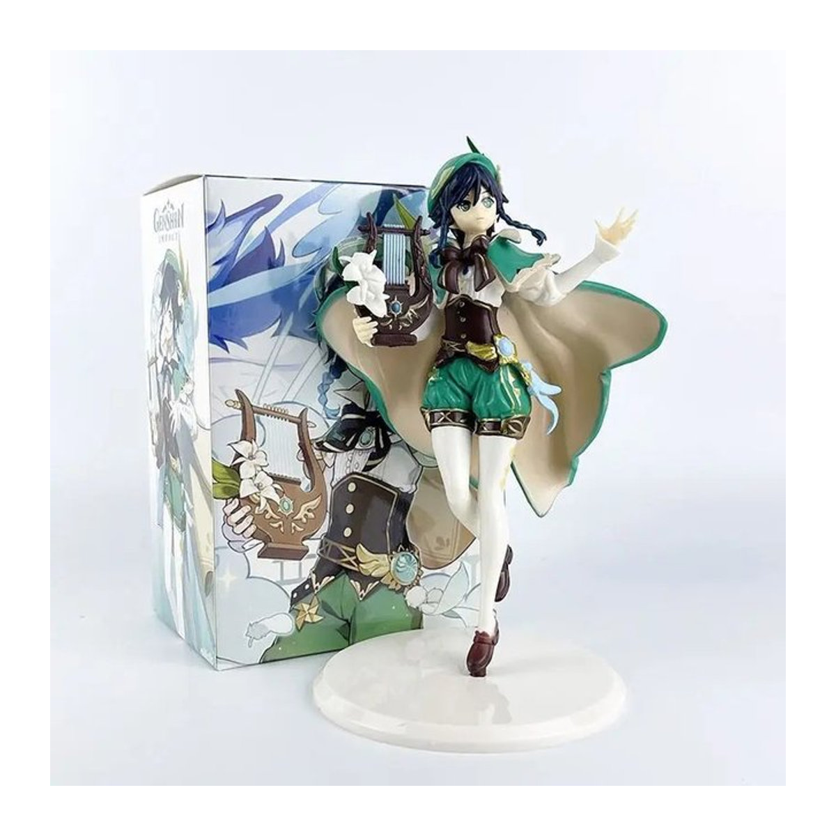 Bandai Genshin Impact Venti Barbatos Actionfigur aus Kunststoff, mehrfarbig - Bild 1