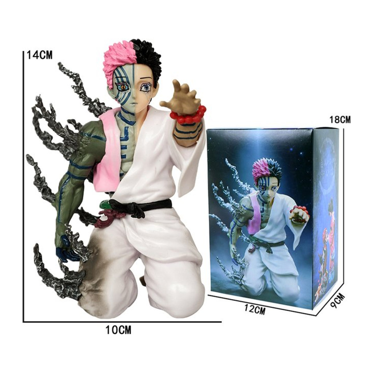 Bandai Ghost Slayer Anime-Charakter Wind Trio Nest Seat PVC-Modell mehrfarbig - Bild 1