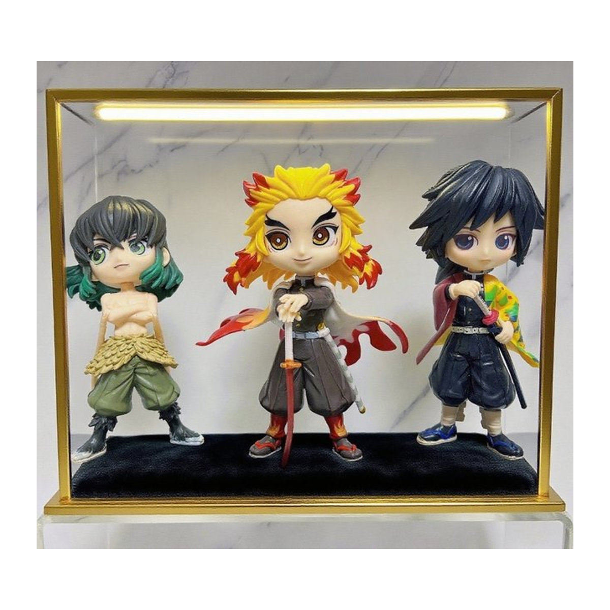 Bandai Ghost Slayer Charakter Modell Figur aus Kunstharz, mehrfarbig, stehend - Bild 1