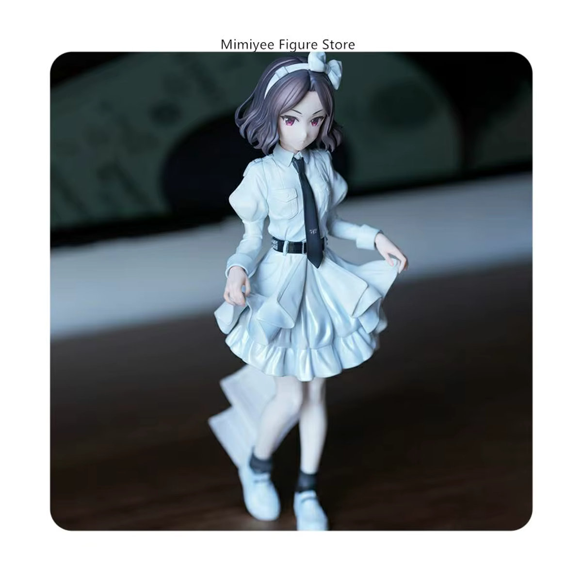 Bandai Girls Band Cry Tomo Ebizuka Anime-Figur, Keyboarderin in stehender Pose, Weiß, Höhe: 25 cm - Bild 2