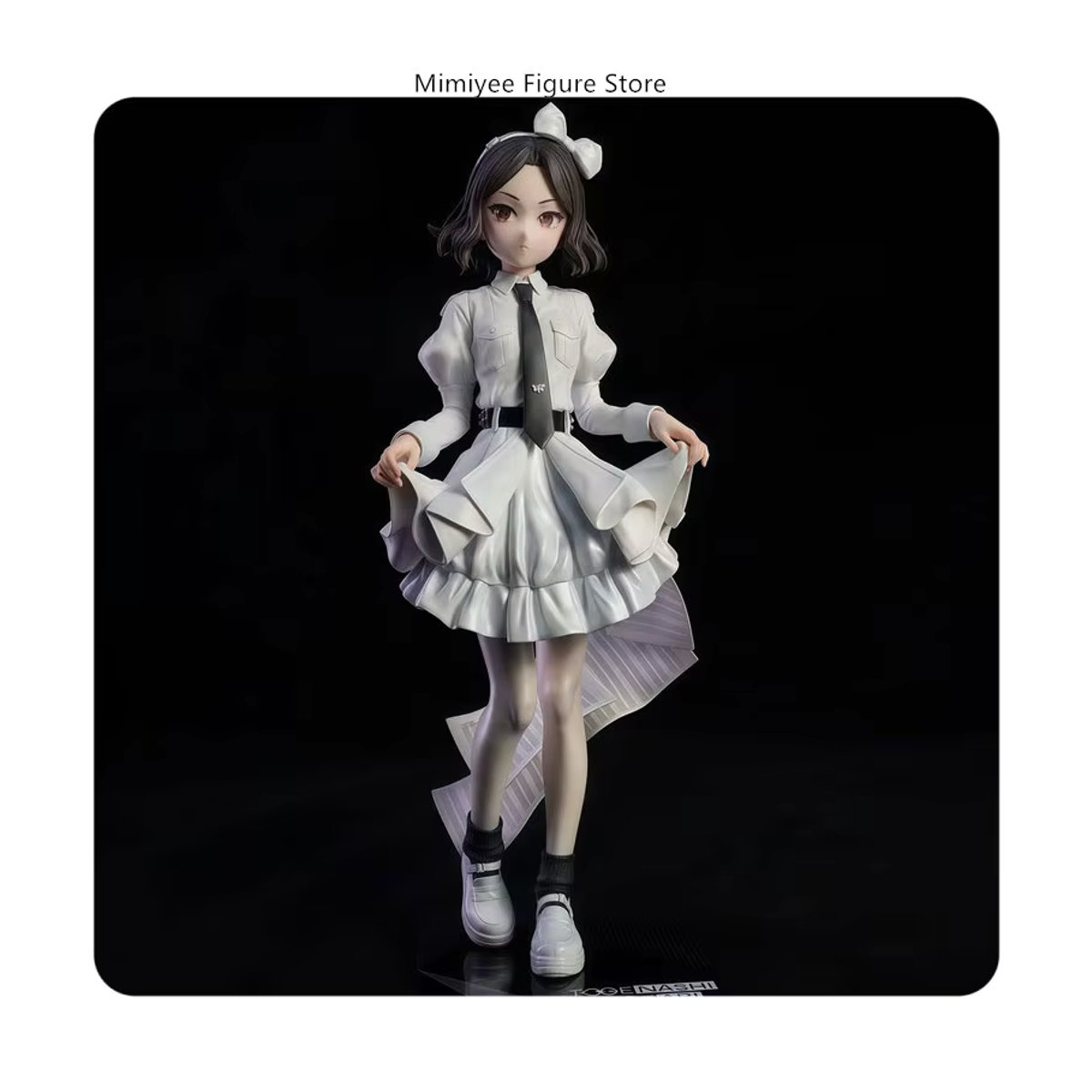 Bandai Girls Band Cry Tomo Ebizuka Anime-Figur, Keyboarderin in stehender Pose, Weiß, Höhe: 25 cm - Bild 3