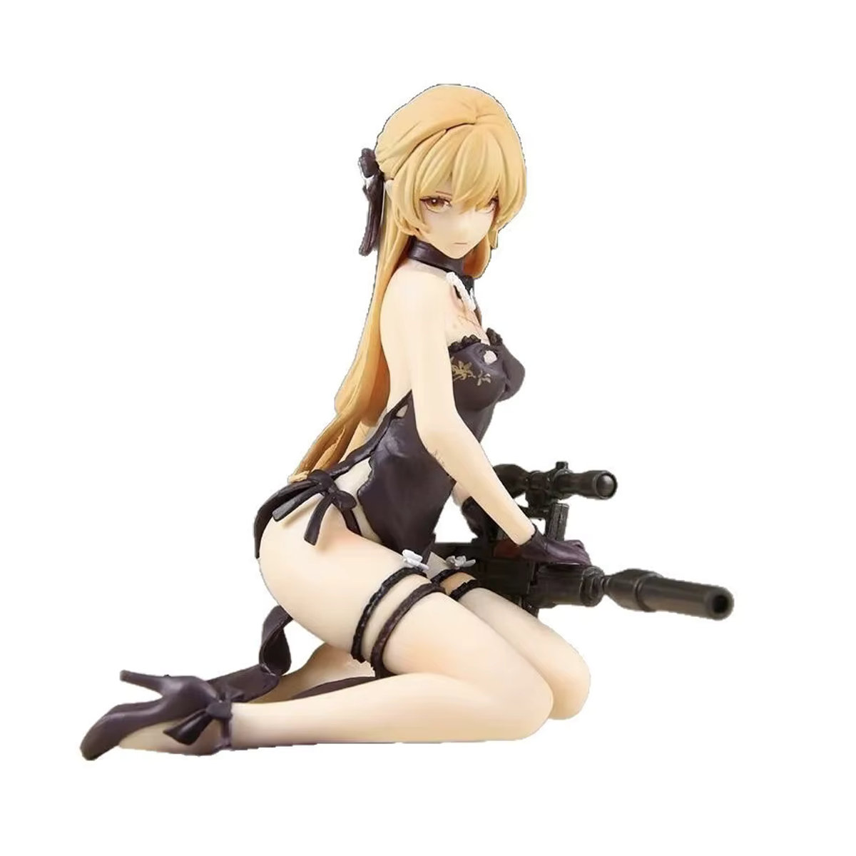 Bandai Girls Frontline Ots 14 Purple Rain Heart Heavy Damage Anime PVC-Figur in Lila und Mehrfarbig - Bild 5