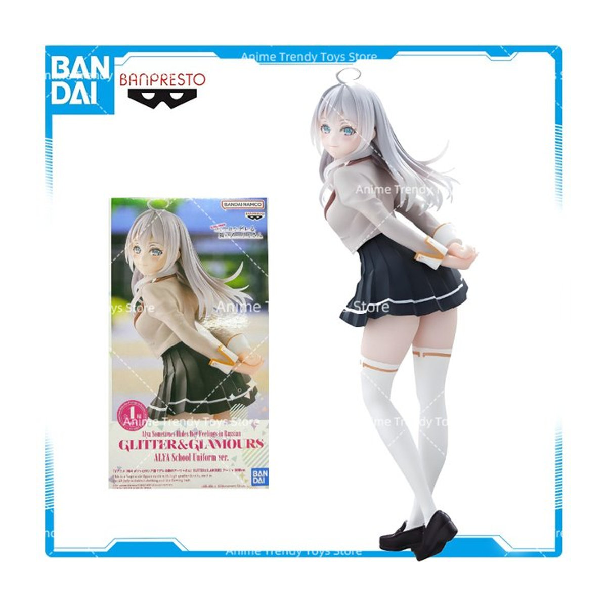 BANDAI Glitter Glamours Actionfigur Alisa Mikhailovna Kujou Seifuku mehrfarbig - Bild 1