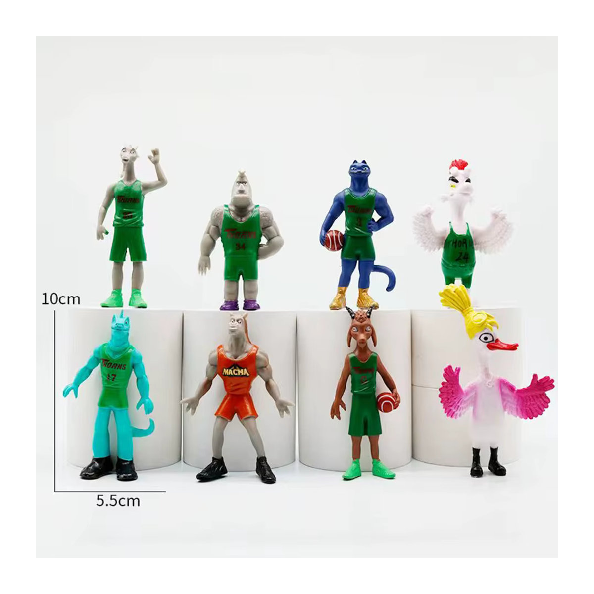 Bandai GOAT Basketball-Figur Sammlermodell aus Kunststoff, mehrfarbig - Bild 3