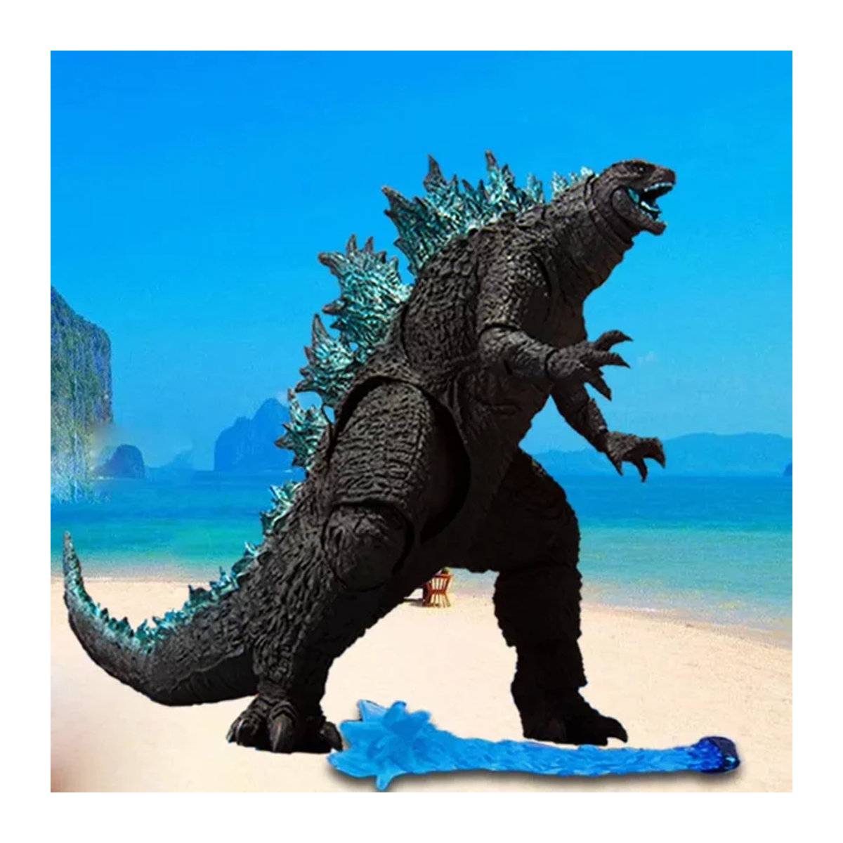 Bandai Godzilla Actionfigur The King Of Monsters Godzilla Vs King Kong aus Kunststoff in Schwarz - Bild 1